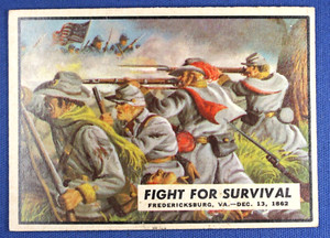 1962 Topps Civil War News - #33 "Fight for Survival" - VG++ Condition