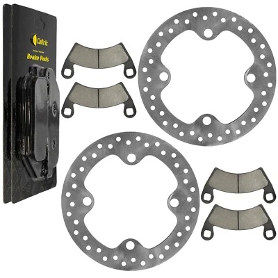 Discos de freno delanteros y pastillas para Polaris General 1000 XP 1000 20-24 RZR RS1 19-22 Foto 1 de 4