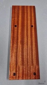 Thorens TD-226 Tonearm Board Base Panel made of Mahogany, SME Ortofon, SAEC - Picture 1 of 2