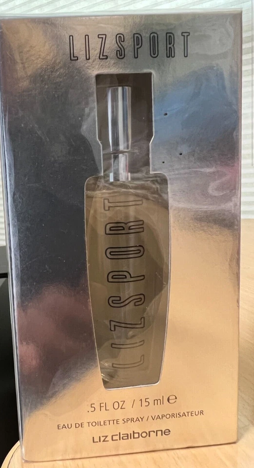 Liz Claiborne Liz 运动香水 0.5 盎司/15 毫升旅行喷雾全新带盒 — 第 1/1 张图片