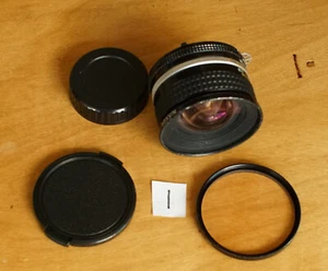 1x Nikon Nikkor F Mount Wide Angle or Micro Nikkor Lens 20mm, 24mm, 35mm, 55mm** - Picture 1 of 41