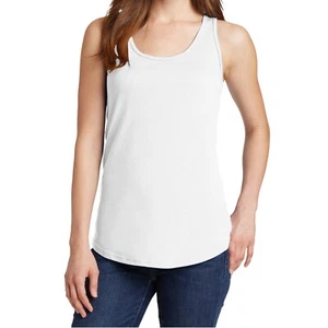 4-Piece Women's Lightweight Crew Neck Solid Fit Soft Summer Gym Sports Tank Top - Picture 1 of 24
