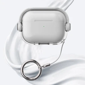 For Airpods 4th Gen Case with Secure Lock Music Headset Earphone Protective Case - Picture 1 of 14