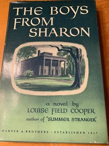 The Boys From Sharon 1950 Vintage Hardcover Louise Field Cooper - Picture 1 of 12