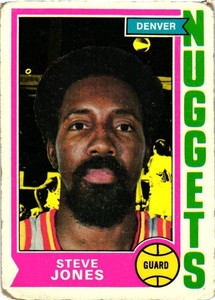 STEVE JONES 1974-75 Topps Basketball #193  READ FOR $1 PROMO RULE  B17R4S20P10