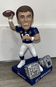 2021 NY Giants Retirement Bobble Head Eli Manning Super Bowl Pepsi No Box