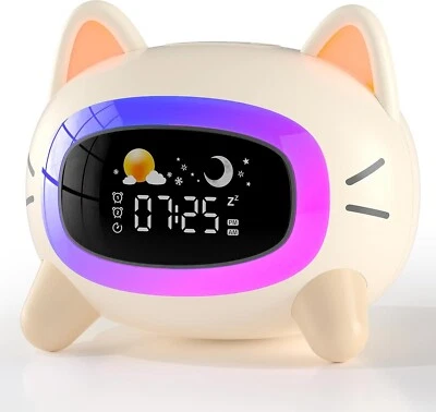 Reloj despertador para niños, reloj de entrenamiento para dormir para niños NUEVO Foto 1 de 4