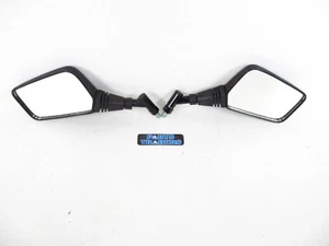 Left + Right Side Mirror Set Honda Universal 10mm Mount 3.25" x 5.25" - Bild 1 von 2