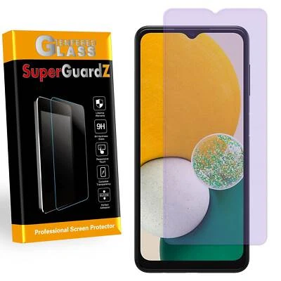 Protector de pantalla de vidrio templado anti luz azul para Samsung Galaxy A13 5G / A12 Foto 1 de 4
