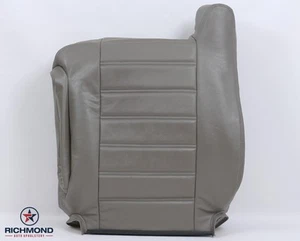 Hummer H2 2003-2007 - Driver lateral inclinado trasero cuero genuino cubierta de asiento gris trigo - Imagen 1 de 12