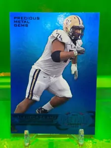 #32/50 2012 RC Alameda Ta'Amu BLUE PMG Precious Metal Gems Universe HUSKIES - Picture 1 of 2