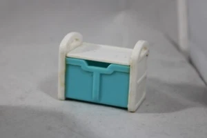 Toys R Us Fisher Price MY SWEET HOME Shoe Bench blue Doll House Furniture - Picture 1 of 7