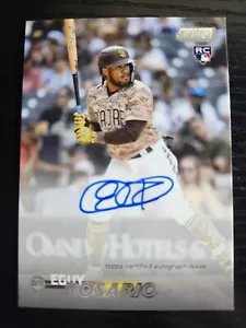 Stadium Club Eguy Rosario Rookie Auto 2023 #SCBA-ERO Padres RC - Imagen 1 de 2