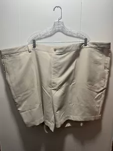 Cutter & Buck CB DryTec Men's Shorts 100% Polyester Beige Size 60B 60 Big - Picture 1 of 4