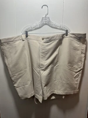 Cutter & Buck CB DryTec Men's Shorts 100% Polyester Beige Size 60B 60 Big - Image 1 of 4