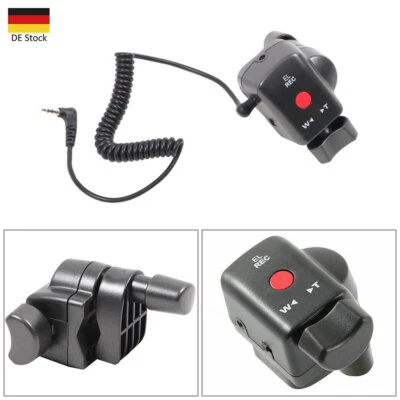 Camcorder Zoom Fernbedienung Remote Control Für Panasonic/ Sony Kamera Schwarz - Bild 1 von 4