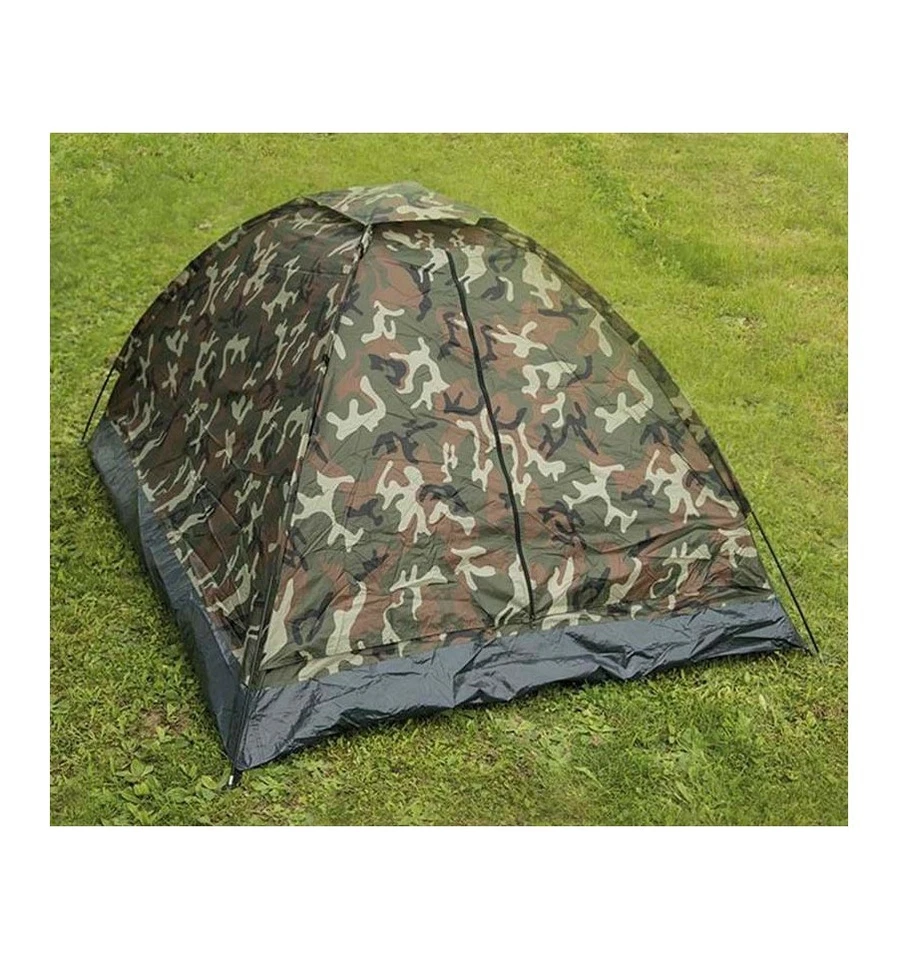 Military Tactical 3 Man Outdoor M95 Czech Army Camo Shelter Tent - Factory