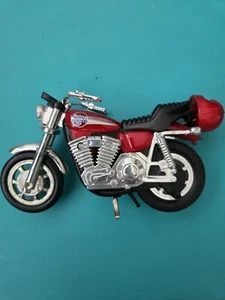 Vintage Harley Davidson Stunt Cycle Toy (Pull Helmet) - Picture 1 of 3
