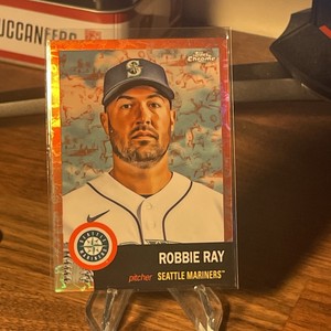 2022 Topps Chrome Platinum Rose Gold Toile Refractor Robbie Ray #326 (56/75)