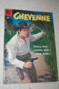 VINTAGE WESTERN COMIC CHEYENNE DELL COMIC NOV-JAN NO. 5 1958 - Picture 1 of 10
