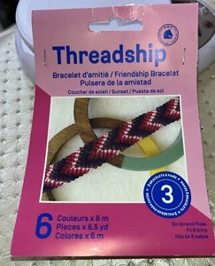 DMC Threadship Mini Friendship Bracelet Kit -TSHMINI 6 - Picture 1 of 2