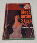 BLOOD ON THE STARS Mike Shayne by Brett Halliday Dell New Edition 1st Pr PB 1962