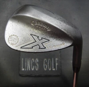 Callaway X C-Grind Forged 58° Sand Wedge Regular Steel Shaft Golf Pride Grip - Picture 1 of 4
