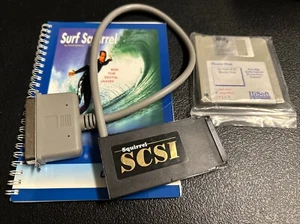 Adaptador Amiga Surf Squirrel 1200 PCMCIA SCSI con disquete y manual - Imagen 1 de 1