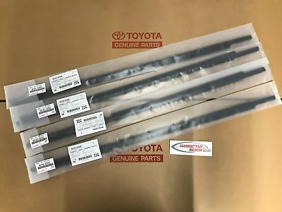 03-09 4RUNNER Outer Belt Molding Weatherstrip (FULL SET) Genuine Toyota - Image 1 of 2