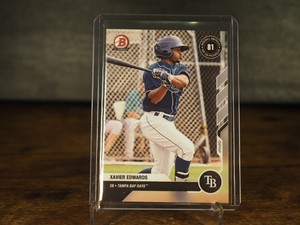 2020 Bowman Next 2021 Baseball America's Top 100 Prospects #38 Xavier Edwards 81