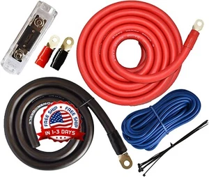 Amplificador De Kit De Amplificador De Calibre 0 Conectado Instalar El Cable... - Imagen 1 de 8