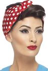 Smiffys 40s Rosie Wig with Headscarf - Brown