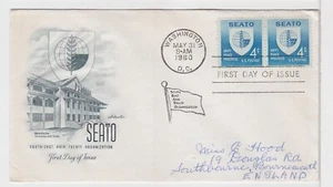 TurtlesTradingPost - SEATO 1960 #1151 Artcmaster FDC - PAIR - Picture 1 of 1