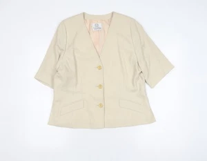 Viyella Women's Beige Suit Jacket, Size 14 - Picture 1 of 12