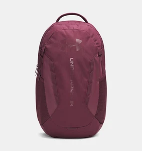 Under Armour UA Hustle 6.0 Unisex OSFM 16" Laptop Backpack, Dark Maroon - Picture 1 of 11