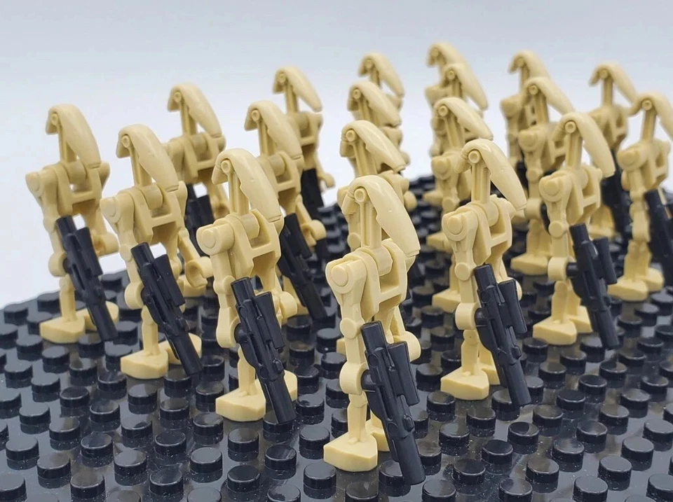 PACOTE de 20 - B1 Battle Droid MINIFIGURAS IMPRESSAS PERSONALIZADAS - Imagem 1 de 1