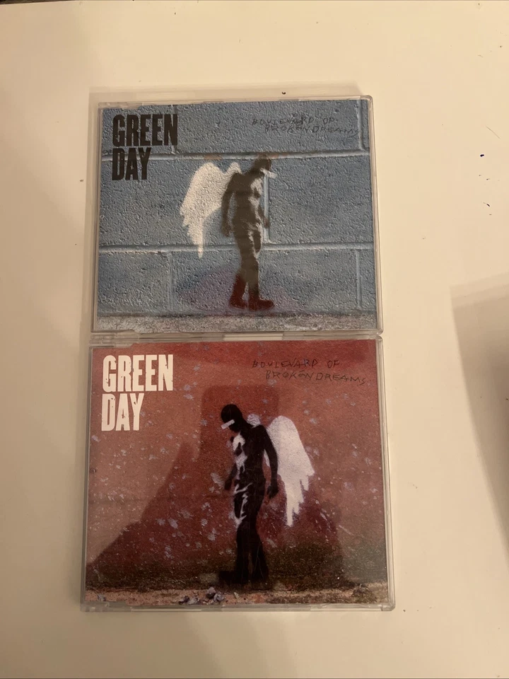 Green Day 2CD CD Single Set - Boulevard of Broken Dreams CD1 & CD2 Foto 1 de 1
