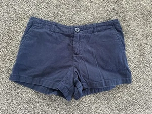 Polo Ralph Lauren Girls Size 12 Navy Classic Chino Shorts - Picture 1 of 3