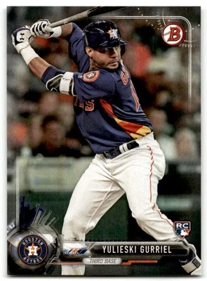 2017 Topps Holiday Bowman #TH-YG Yulieski Gurriel Houston Astros novato Foto 1 de 2