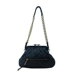 Marc_Jacobs Schultertasche schwarz gesteppt Leder Mini Stam Gold Kette - Bild 1 von 4