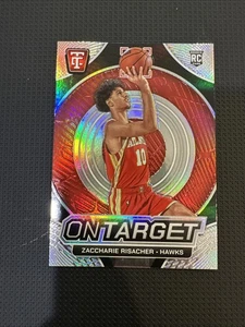 2024-25 Panini Totalmente Certificato - Sul Bersaglio Zaccarie Risacher #13 Specchio (RC) - Foto 1 di 2