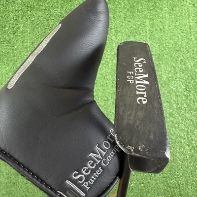 SeeMore FGP Matte Black CS Center Shafted Putter 36” With Headcover - Image 1 of 4