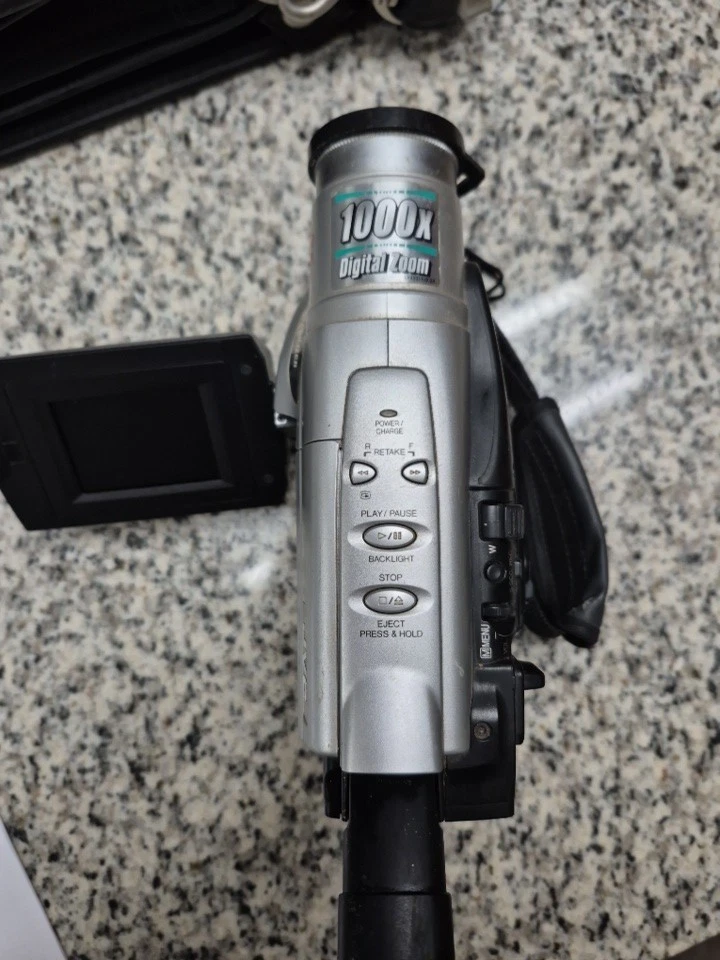 JVC GR-SXM37U Camcorder -  Silver - Image 1 of 4