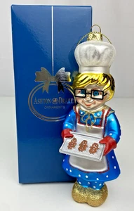 Mrs. Beasley Ornament Baking Memories Glas Erbstück Weihnachten Puppe Plätzchen Box - Bild 1 von 9