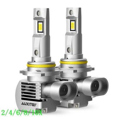 Headlight Bulb 9006 LED High Low Beam Super Bright White ERROR FREE Durable 2/4X - Image 1 of 4