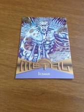 Marvel Metal 1995 Trading Card nr 96 ICEMAN