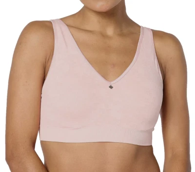 Breezies~Sujetador Camiseta Jacquard Floral Con Aros~40DDD~Rosa~A648377~Copa Espuma 10661 Foto 1 de 4