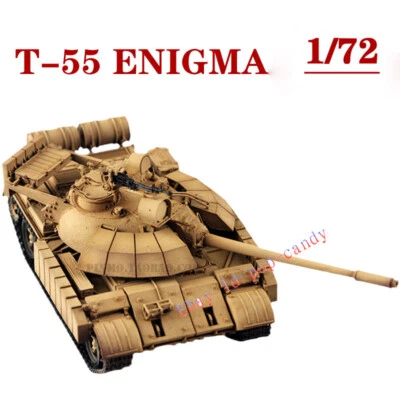 HOBBY 1/72 Scale Iraq T-55 ENIGMA Main Battle Tank Resin Finished Model Toy - Image 1 of 4