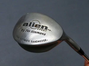 Pat Simmons Alien Sport The Ultimate Sand Wedge Steel Shaft RH Lamkin Grip - Picture 1 of 7