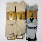 Gold Label 8 Pair NEW socks Roundtree & Yorke Soft PIMA Cotton Khaki Mens Dress